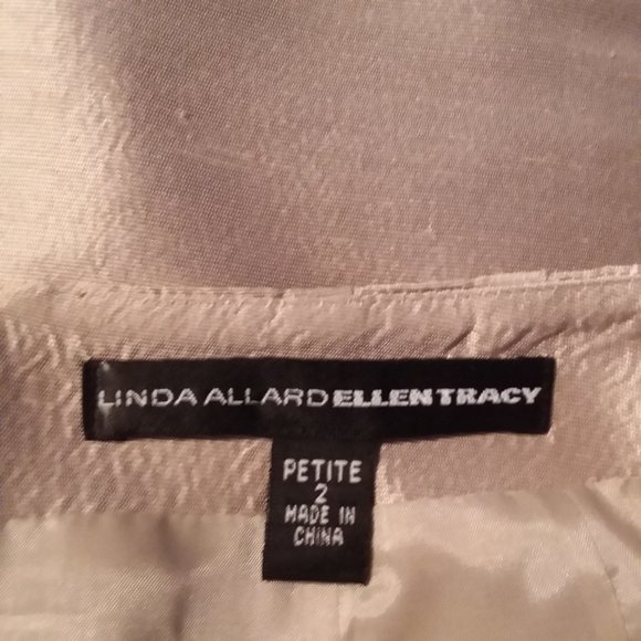 Ellen Tracy 100% silk skirt sz 2P - Picture 4 of 5